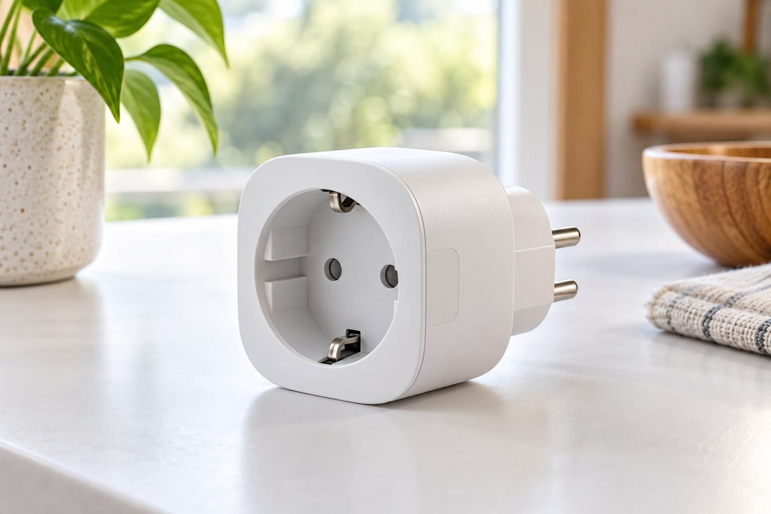 Unplugged smart plug adapter